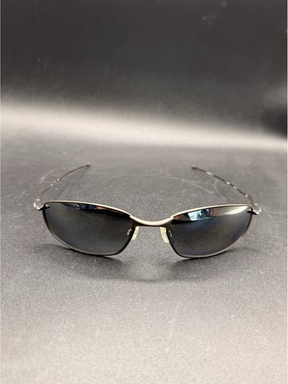 Oakley Whisker Gen 1 Pewter/Black Iridium Polarized Lenses 12-849